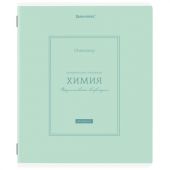 Тетрадь предметная CLASSIC 48 л., рельефный картон, матовая ламинация, ХИМИЯ, клетка, подсказ, BRAUBERG, 405146