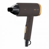 Фен BQ (БИ-КЬЮ) HD1212M, 1400 Вт, 2 скорости, 2 температурных режима, ионизация, коричневый, 86189100