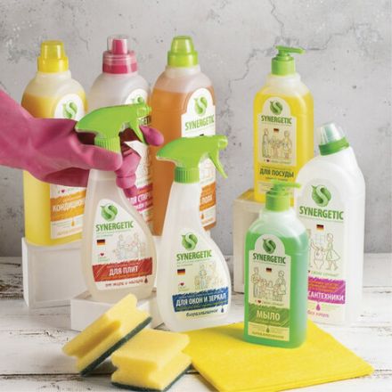 Средство для удаления известкового налета и ржавчины 500 мл SYNERGETIC, распылитель, ЭКО, 104052 Средство для удаления известкового налета и ржавчины 500 мл SYNERGETIC, распылитель, ЭКО, 104052