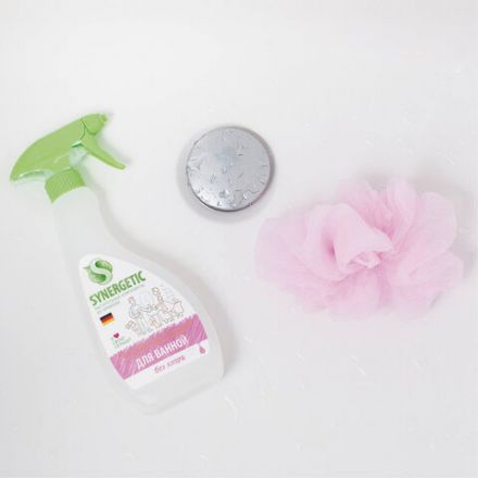 Средство для удаления известкового налета и ржавчины 500 мл SYNERGETIC, распылитель, ЭКО, 104052 Средство для удаления известкового налета и ржавчины 500 мл SYNERGETIC, распылитель, ЭКО, 104052