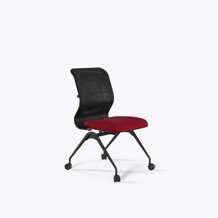 Кресло Sit 8 M4-9 - X2+Bahama /Uh00/Wh12(F56.W01) Черный-Красный