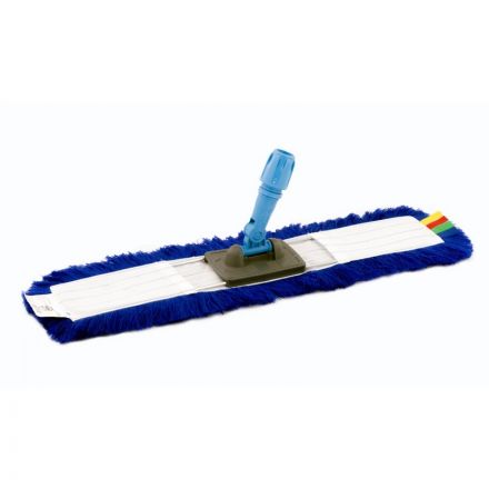 Держатель МОПа рамочный 100х10см т.серый/синий NT184