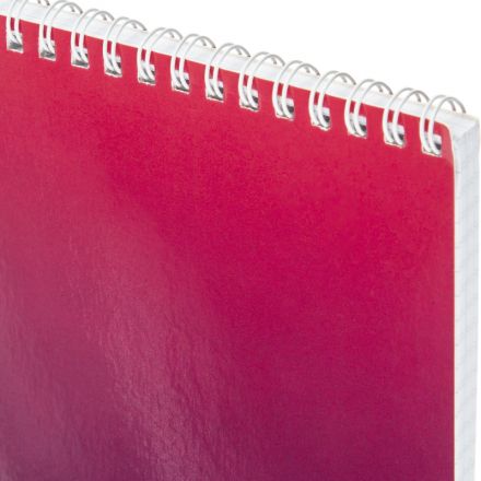 Бизнес-тетрадь А5 80л Attache Градиент Малиновый клетка, 65г, греб, УФ-лак