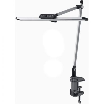 Светильник KD-877 C06 сер.мет.LED струбц.,12Вт,650лм, RA>90,рег.ярк/цв.темп