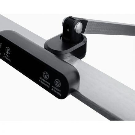 Светильник KD-877 C06 сер.мет.LED струбц.,12Вт,650лм, RA>90,рег.ярк/цв.темп