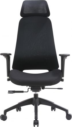 Эргономичное кресло Everprof Ant Ткань Черный