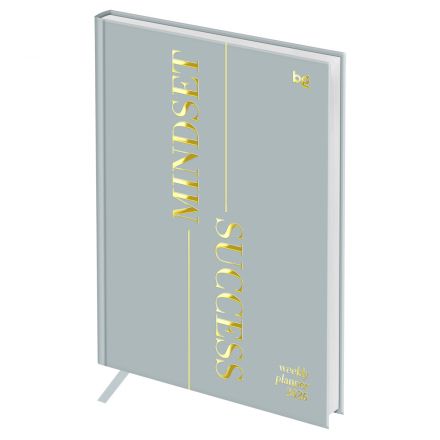 Еженедельник датированный 2026г., А5, 80л., 7БЦ, BG "Mindset. Mineral", отд. фольгой 3D