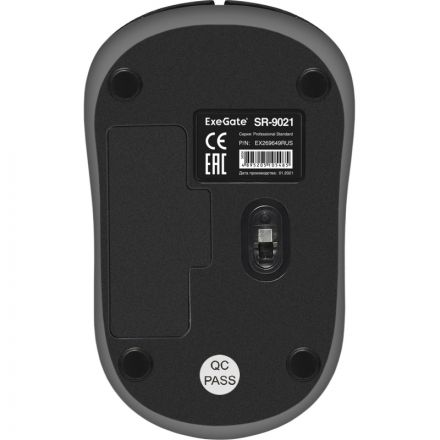 Мышь компьютерная ExeGate SR-9021 беспроводная черная (EX269649RUS)