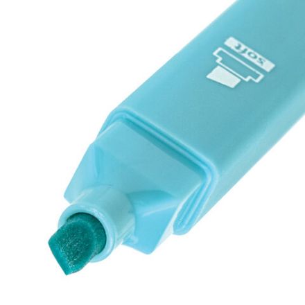 Набор текстовыделителей двусторонних 6 ПАСТЕЛЬНЫХ ЦВЕТОВ, BRAUBERG "Macaroon", линия 1-5 мм, 152513