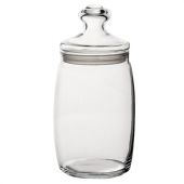 Банка для сыпучих продуктов, с крышкой, КОМПЛЕКТ 2 штуки, 1100 мл, стекло, PASABAHCE "ЧЕШНИ", фирменная подарочная упаковка, 97425
