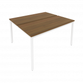 Slim Рабочая станция на металлокаркасе С.СП-5.2 Орех/Белый металл 1380*1235*750 Slim Рабочая станция на металлокаркасе С.СП-5.2 Орех/Белый металл 1380*1235*750