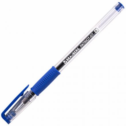 Ручка гелевая РОССИЯ "PATRIOT-GT", СИНЯЯ, корпус прозрачный, узел 0,7 мм, линия письма 0,4 мм, BRAUBERG, 143959 Ручка гелевая РОССИЯ "PATRIOT-GT", СИНЯЯ, корпус прозрачный, узел 0,7 мм, линия письма 0,4 мм, BRAUBERG, 143959