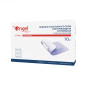 Повязка раневые бактерицидные 15x9  10шт/уп Angel