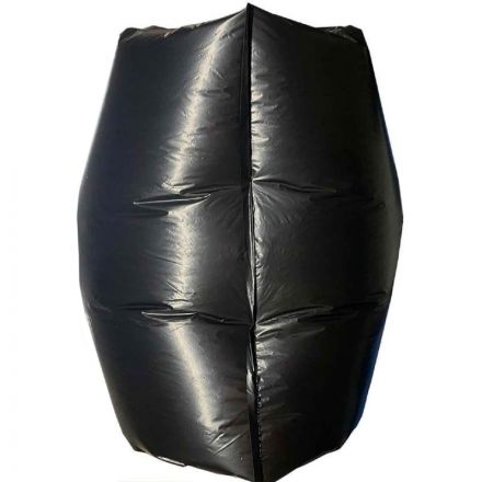 Мешки для мусора ПВД 180л 60мкм 50шт/уп черный