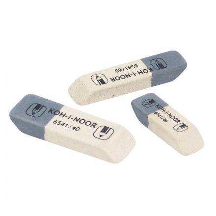 Ластик Koh-I-Noor 6541/40 каучуковый 56x19x7 мм