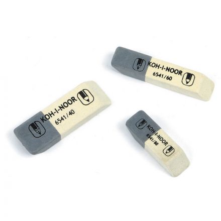 Ластик Koh-I-Noor 6541/40 каучуковый 56x19x7 мм