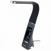 Настольная лампа / светильник SONNEN SM-01B на подставке, LCD-экран, СВЕТОДИОДНАЯ, 5 Вт, черный, 238232 Настольная лампа / светильник SONNEN SM-01B на подставке, LCD-экран, СВЕТОДИОДНАЯ, 5 Вт, черный, 238232