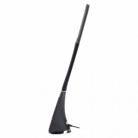 Настольная лампа / светильник SONNEN SM-01B на подставке, LCD-экран, СВЕТОДИОДНАЯ, 5 Вт, черный, 238232