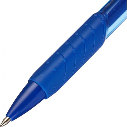 Ручка шариковая автоматическая Kores K6 синяя (толщина линии 0.5 мм)
