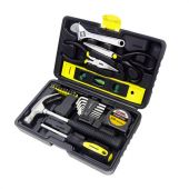 Набор инструментов столярно-слесарный, 25 предметов, пластиковый кейс, ГРАНДМАСТЕР, 671337