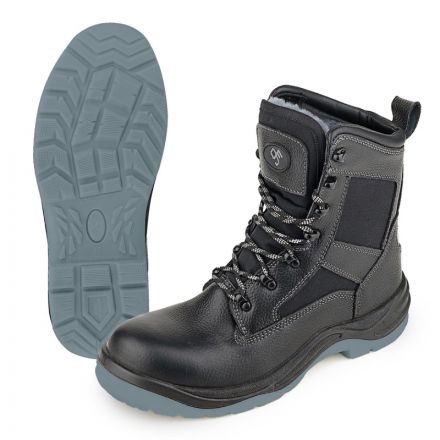 Ботинки рабочие с высоким берцем,  утепленные (мод.26НМ) ПУ/ТПУ с КП (р.46)