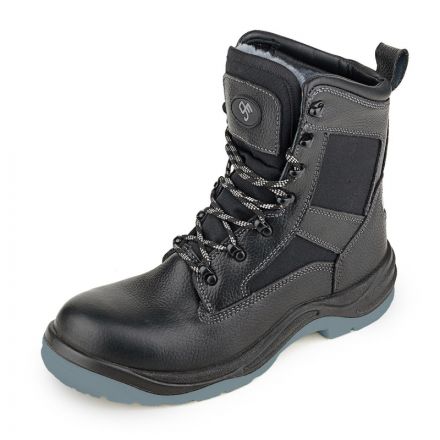 Ботинки рабочие с высоким берцем,  утепленные (мод.26НМ) ПУ/ТПУ с КП (р.46)