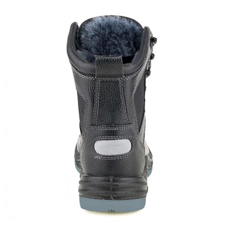 Ботинки рабочие с высоким берцем,  утепленные (мод.26НМ) ПУ/ТПУ с КП (р.46)