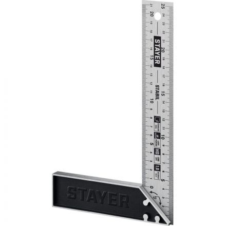 Угольник столярный, Professional STAYER  250 мм 3431-25_z02