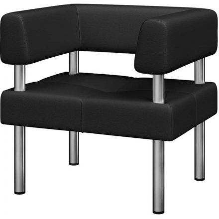 Кресло MV_ Комус Мебель Balance (Bu1-2) к/з Or.16/Ec.3001 черн