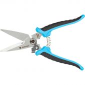 Ножницы по металлу TOPFORT 8 ручки прорезинованные, сталь