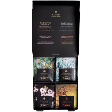 Чай KIOKO BLACK TEA COLLECTION черный, 40шт/уп