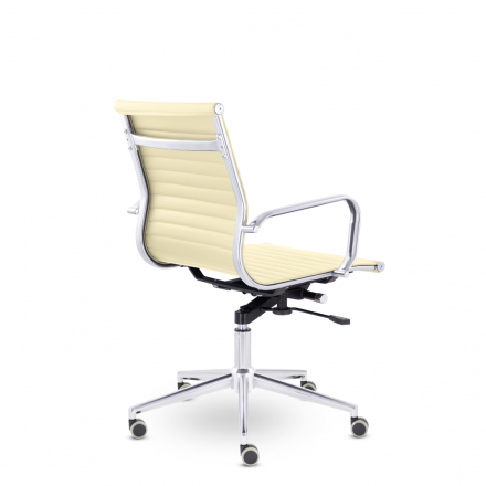 Кресло СН-300 Кайман Н soft хром Ср S-0428 (бежевый)