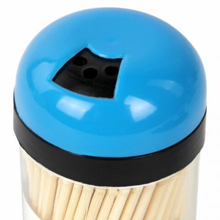 Зубочистки бамбуковые 200 штук в диспенсере, WELDAY (ВЭЛДЭЙ), 607567