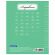 Тетрадь 12 л. BRAUBERG ЭКО "5-КА", линия, обложка картон 170 г/м2, ЗЕЛЕНАЯ, 104763 Тетрадь 12 л. BRAUBERG ЭКО "5-КА", линия, обложка картон 170 г/м2, ЗЕЛЕНАЯ, 104763