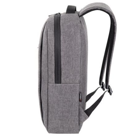 Рюкзак HEIKKI ACCORDANCE (ХЕЙКИ) универсальный, отделение для ноутбука, серый, 41х30x12 см, 273902