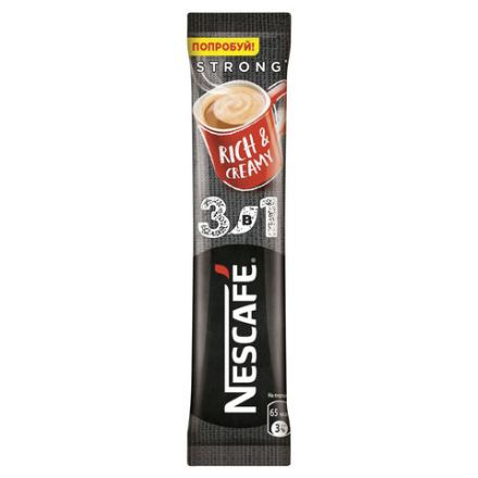 Кофе растворимый порционный NESCAFE "3 в 1 Крепкий", КОМПЛЕКТ 20 пакетиков по 14,5 г, 12460873 Кофе растворимый порционный NESCAFE "3 в 1 Крепкий", КОМПЛЕКТ 20 пакетиков по 14,5 г, 12460873