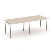 Estetica Стол переговорный ES.PRG-2.2-K Капучино/Латте металл 2360*980*750