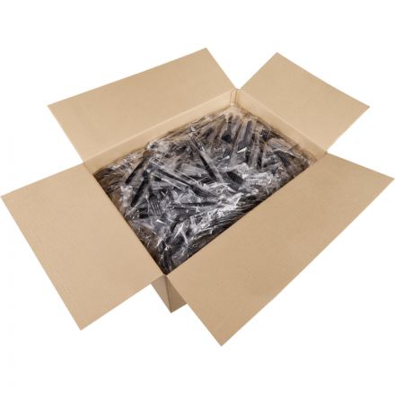 Набор столовых приборов №1 (вилка ст.) черная 18 см, 1000шт/кор