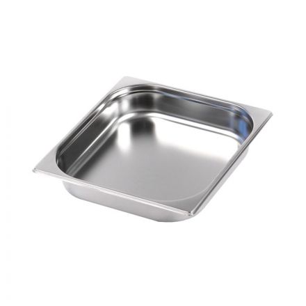 Гастроемкость LUXSTAHL нерж.сталь, GN 2/3, 32,7х35,3х6,5см, (га48)