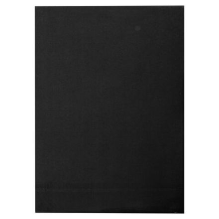 Картон цветной А4 ТОНИРОВАННЫЙ В МАССЕ, 50 листов, ЧЕРНЫЙ, в пленке, 220 г/м2, BRAUBERG, 210х297 мм, 113506