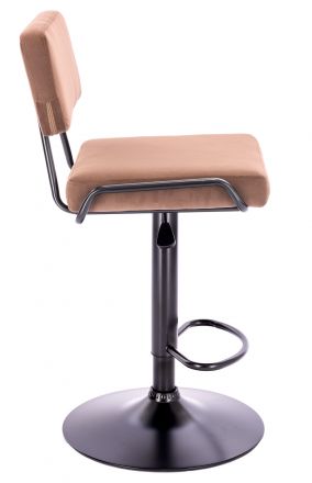 Стул барный Everprof Bit Ткань Капучино Стул барный Everprof Bit Ткань Капучино