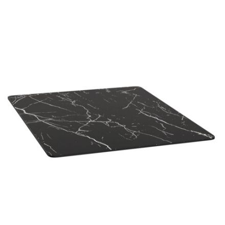 Коврик для сушки посуды NANO 40х50 см, МРАМОР ЧЕРНЫЙ влаговпитывающий, нескользящий, BOOMHOUSE (БумХаус), 701163