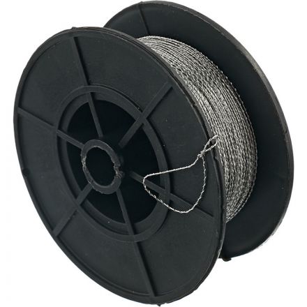 Проволока для опломбирования металлическая витая 100 м (диаметр 0.65 мм) Проволока для опломбирования металлическая витая 100 м (диаметр 0.65 мм)