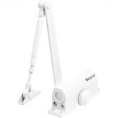 Доводчик дверной БУЛАТ ULTIMATE ДД-60 A-W (25-80 кг) белый,морозост(10)