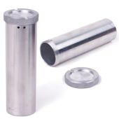 Пенал для хранения ключей дюралевый, длина 120 мм, диаметр 60 мм, 601924