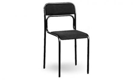 Стул для посетителей Неон черный(кожзам/черный) Стул для посетителей Неон черный(кожзам/черный)