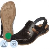 Сабо Leon черные (мод. MED951), р. 38