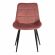 Стул ABRUZZO ( mod. 8060 ) металл/велюр, 54 х 62 х 83 см, коралловый (HLR 44)/черный