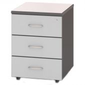 Тумба SH_Стратегия . выкат. с замком T08 61126 (500181) серый