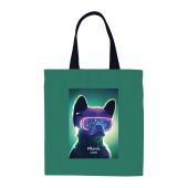 Сумка-шоппер MESHU "MiuMiu", 33*40см, канвас, с карманом Сумка-шоппер MESHU "MiuMiu", 33*40см, канвас, с карманом